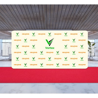 20' x 10' Step and Repeat Wall Box Fabric Display (Graphic only)
