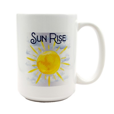 White Full Color Ceramic Mug