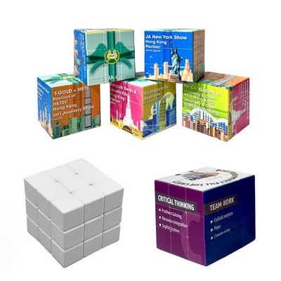 3x3 Full Colors Puzzle Cubes (2.24")
